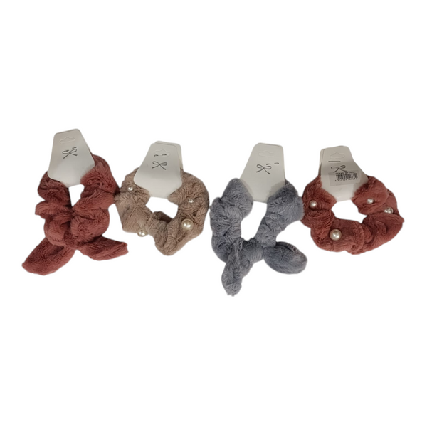 Bamba Peluda Con Perlas MP1469 X6 Unds