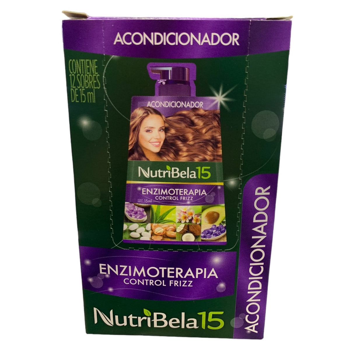 Acondicionador Nutribela Enzimoterapia Sachet * 12 Und