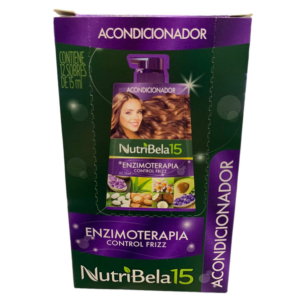 Acondicionador Nutribela Enzimoterapia Sachet * 12 Und