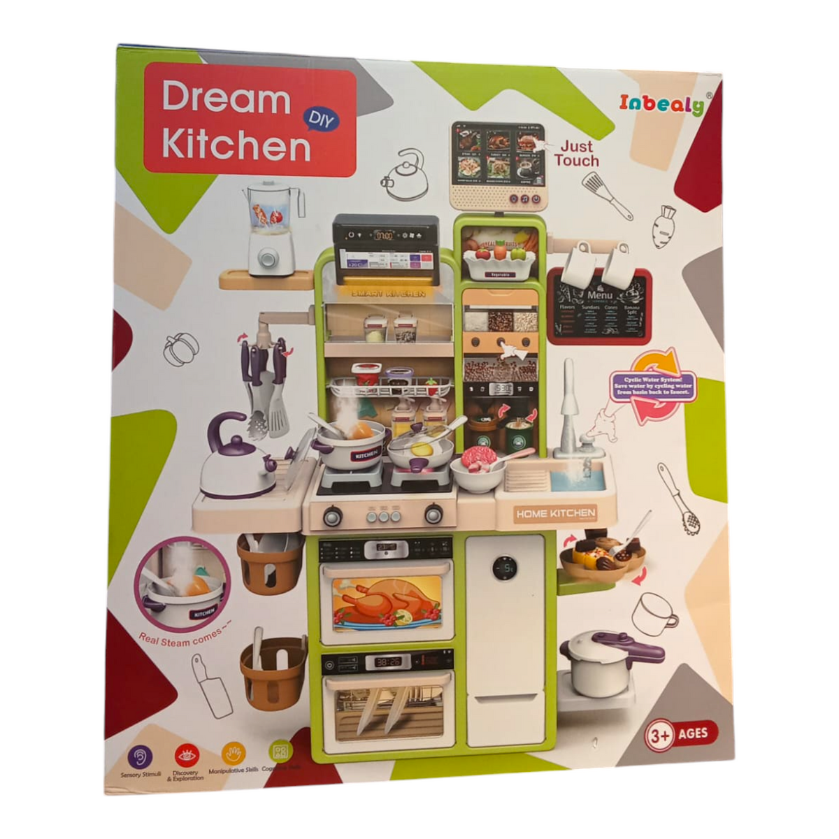 Juego De Cocina Grande 93 *41 *20,5 Cm Lp-N01872/93T-4