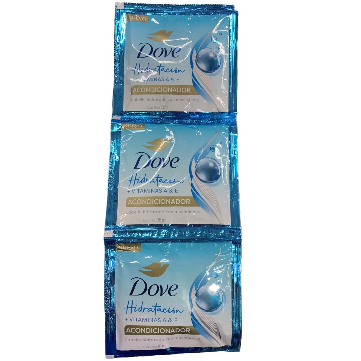 Acondicionador Dove Hidratacion Sachet * 18ML * 12UND