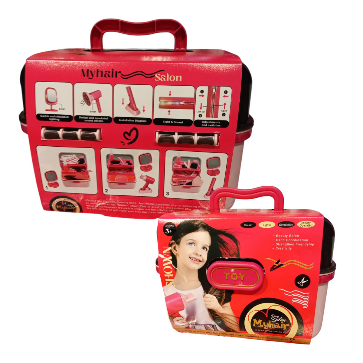 Set De Belleza Con Luz Lp-01971/2804-2