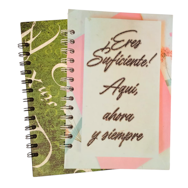 Cuaderno Argollado Pequeño Pasta Dura Rayado 85 Hojas