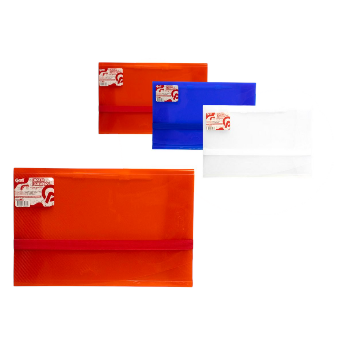 Carpeta Plastica Con Legajador Y Resorte GR-448