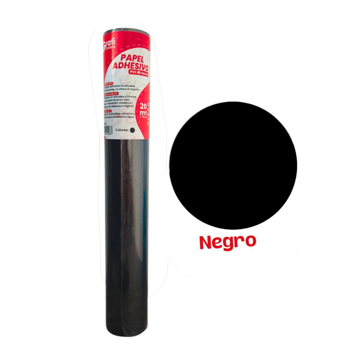 Contac 20 Mts Negro GR-613