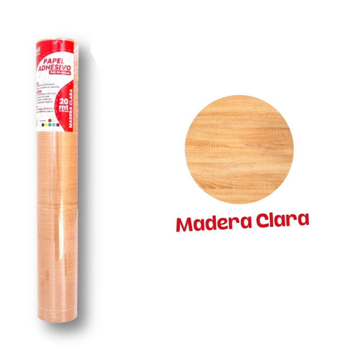 Contac 20 Mts Madera Clara GR-236