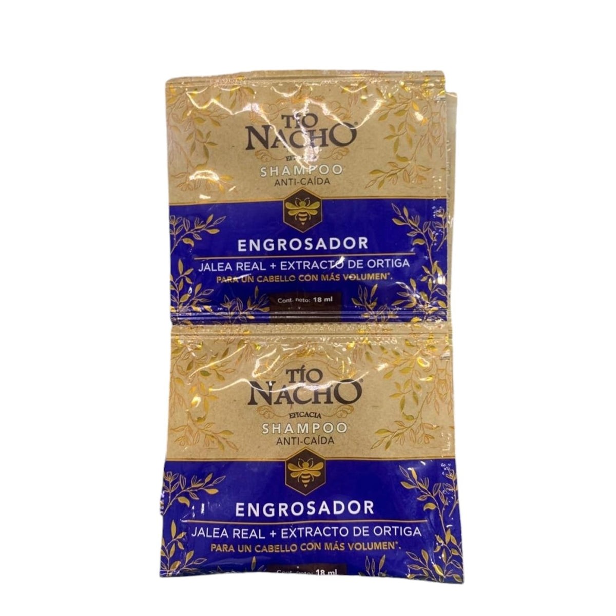 Shampoo Tio Nacho Engrosador Sachet *10 Uds