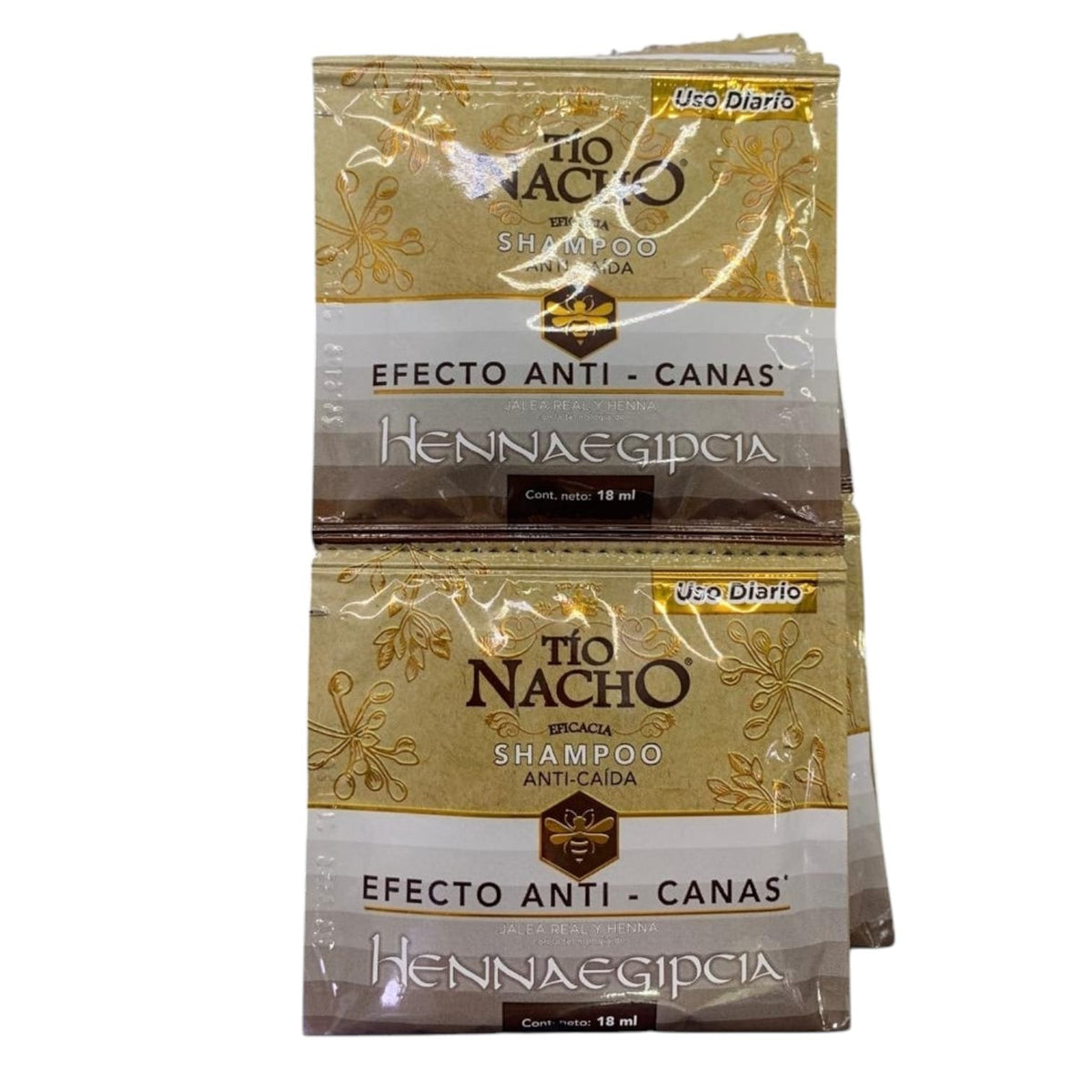 Shampoo Tio Nacho Anti-Canas Sachet *10 Uds