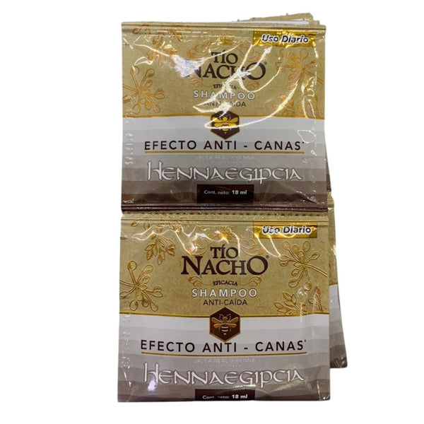 Shampoo Tio Nacho Anti-Canas Sachet *10 Uds