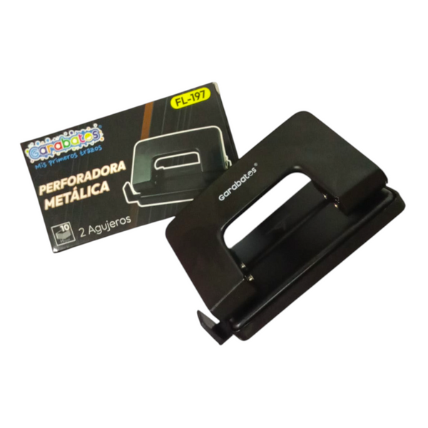 Perforadora Doble Hueco Guia Ajustable FL-197