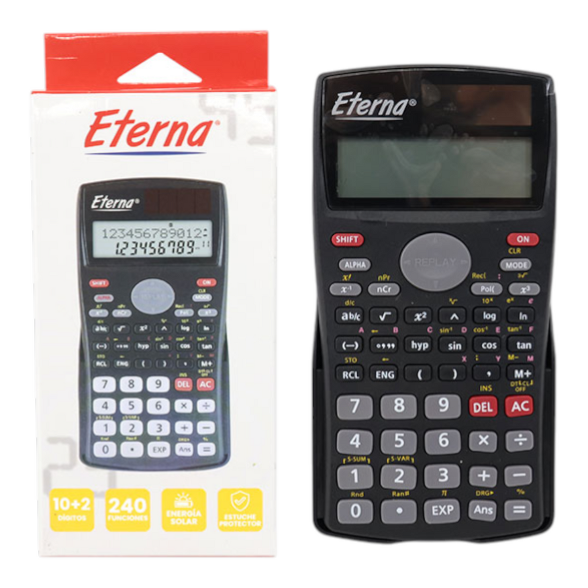 Calculadora Cientifica Color Negro Eterna ET-1013