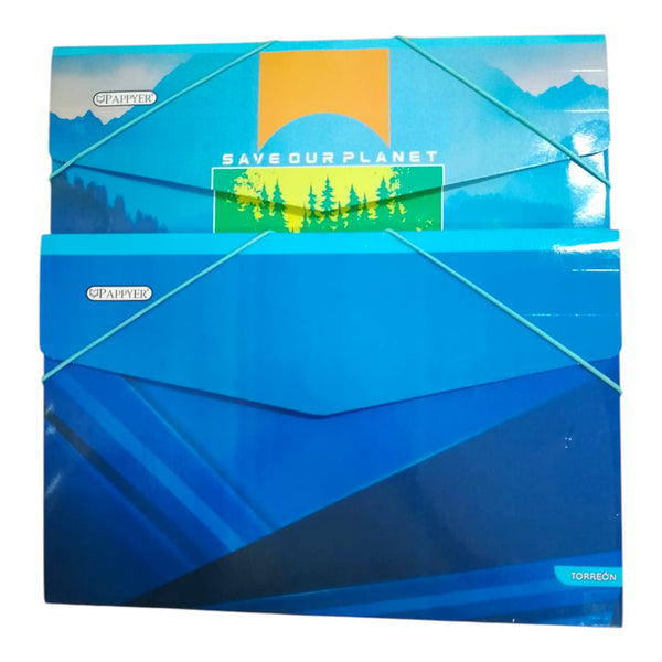 Carpeta Cartón Resorte