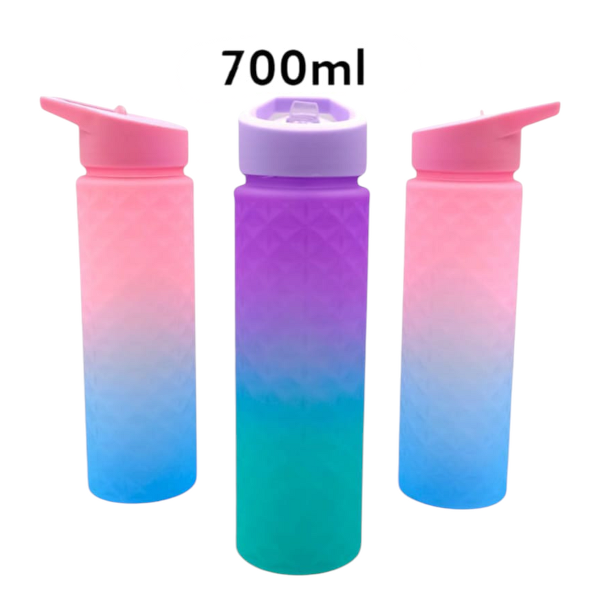 Termo Plastico Multicolor 700 Ml LP-1370 X3 Unds
