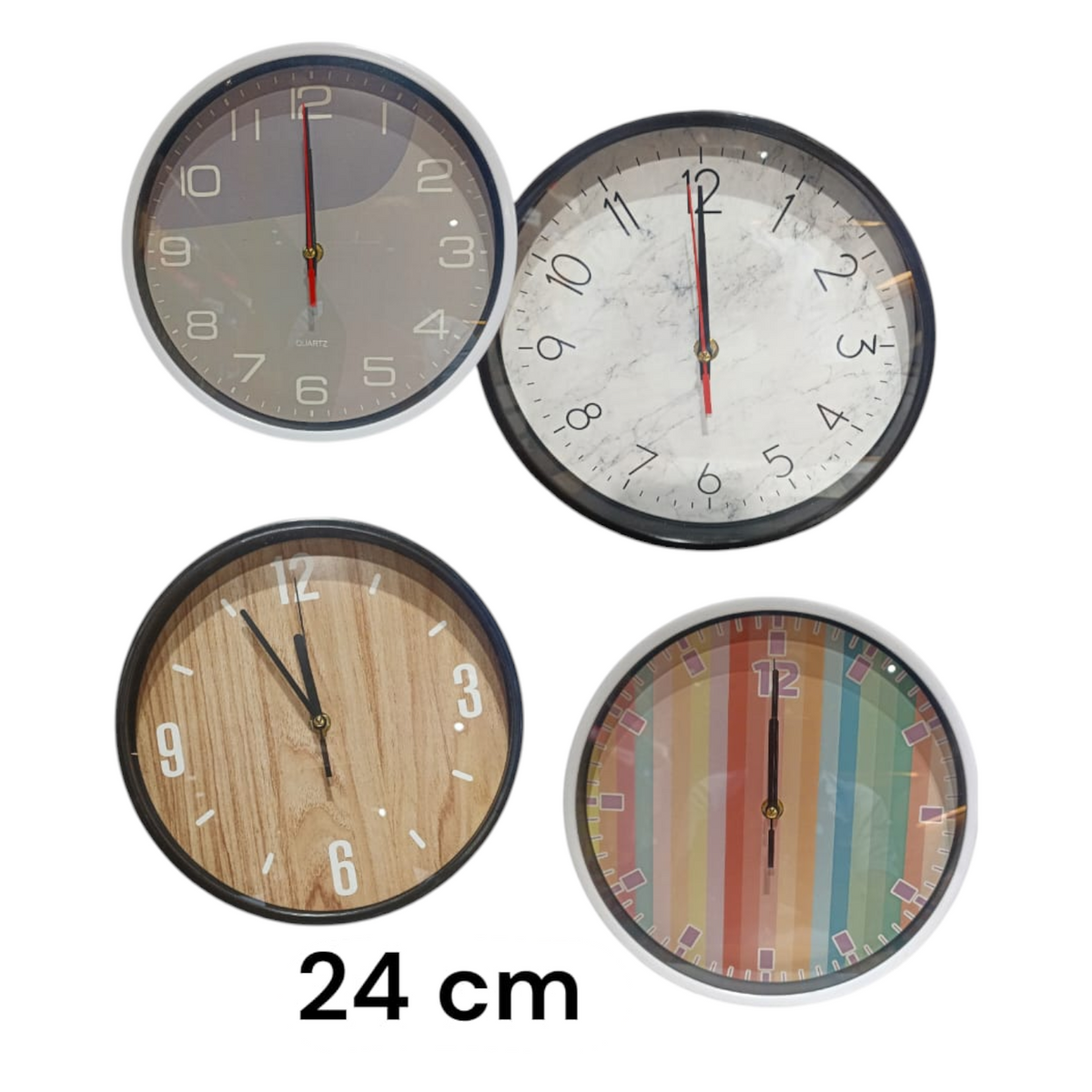 Reloj De Pared 24 Cm LP-2615