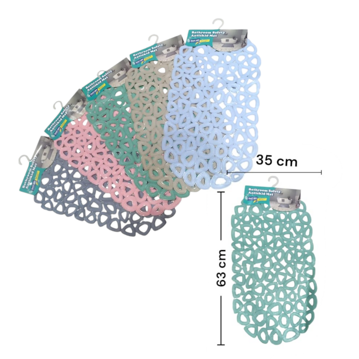 Tapete Para Ducha 63*35 Cm LP-2645 X3 Unds