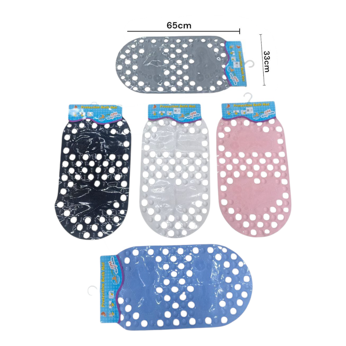 Tapete Para Ducha 65*33 Cm LP-1592 X3 Unds