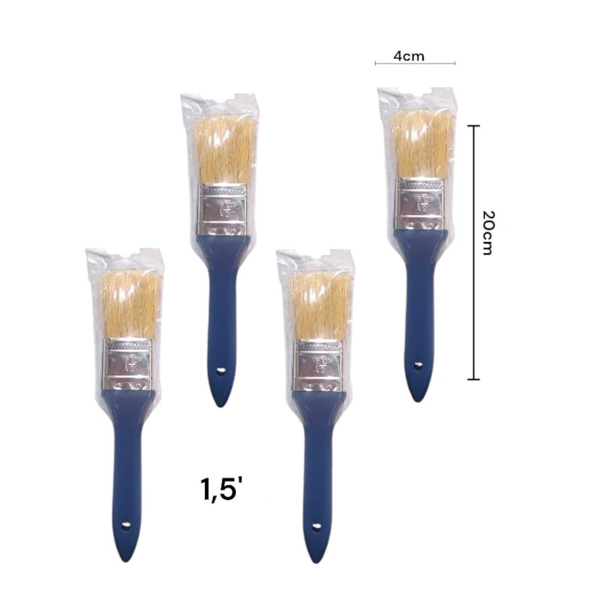 Brocha Para Pintar 1,5 Pulgada LP-01858 X12 Unds