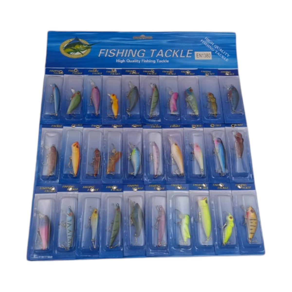 Kit de Señuelos De Pesca LP-1380 X30 Unds