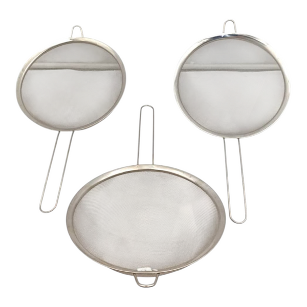 Colador Metalico 22 Cm LP-0608 X3 Unds