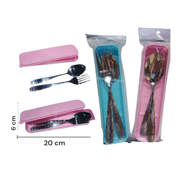 Set De Cubiertos Con Estuche LP-1741 X3 Set