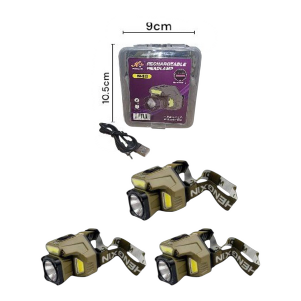 Linterna Minera Recargable LP-1833