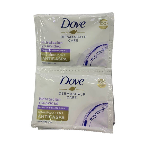 Shampoo Dove Anticaspa 2en1 Sachet *12 Uds