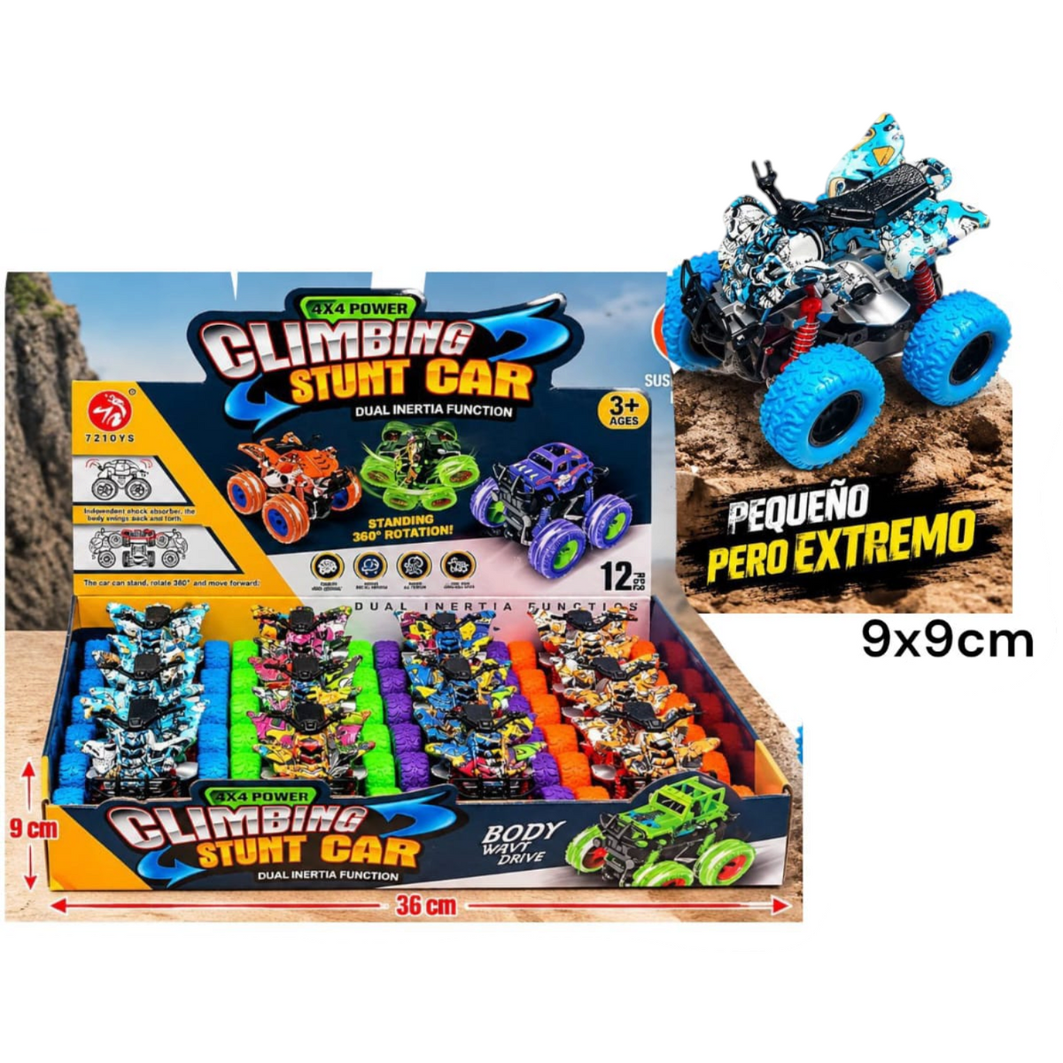 Carro Stunt Car EN02105 / 7372