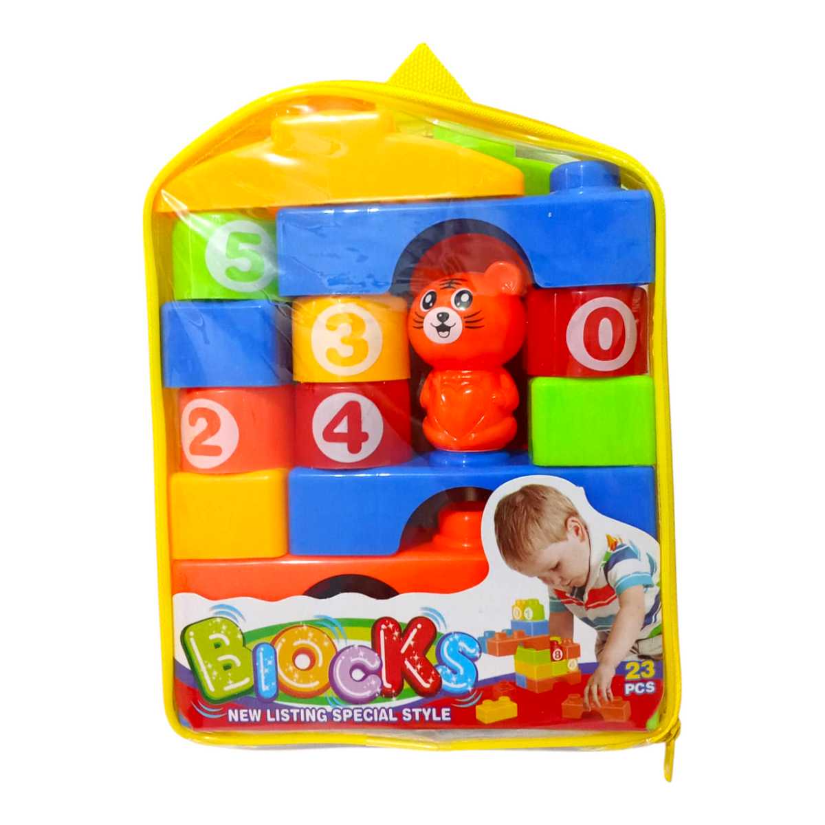 Bloques Armables Con Bolso  EN02018 / 6688-18A