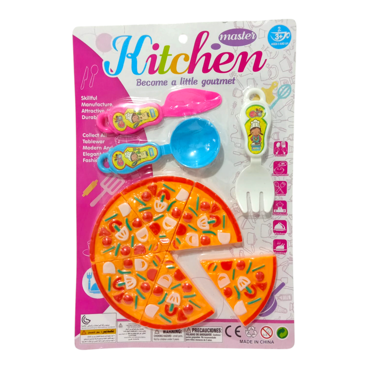 Juego De Cocina Pizza  EN01962 / 823A