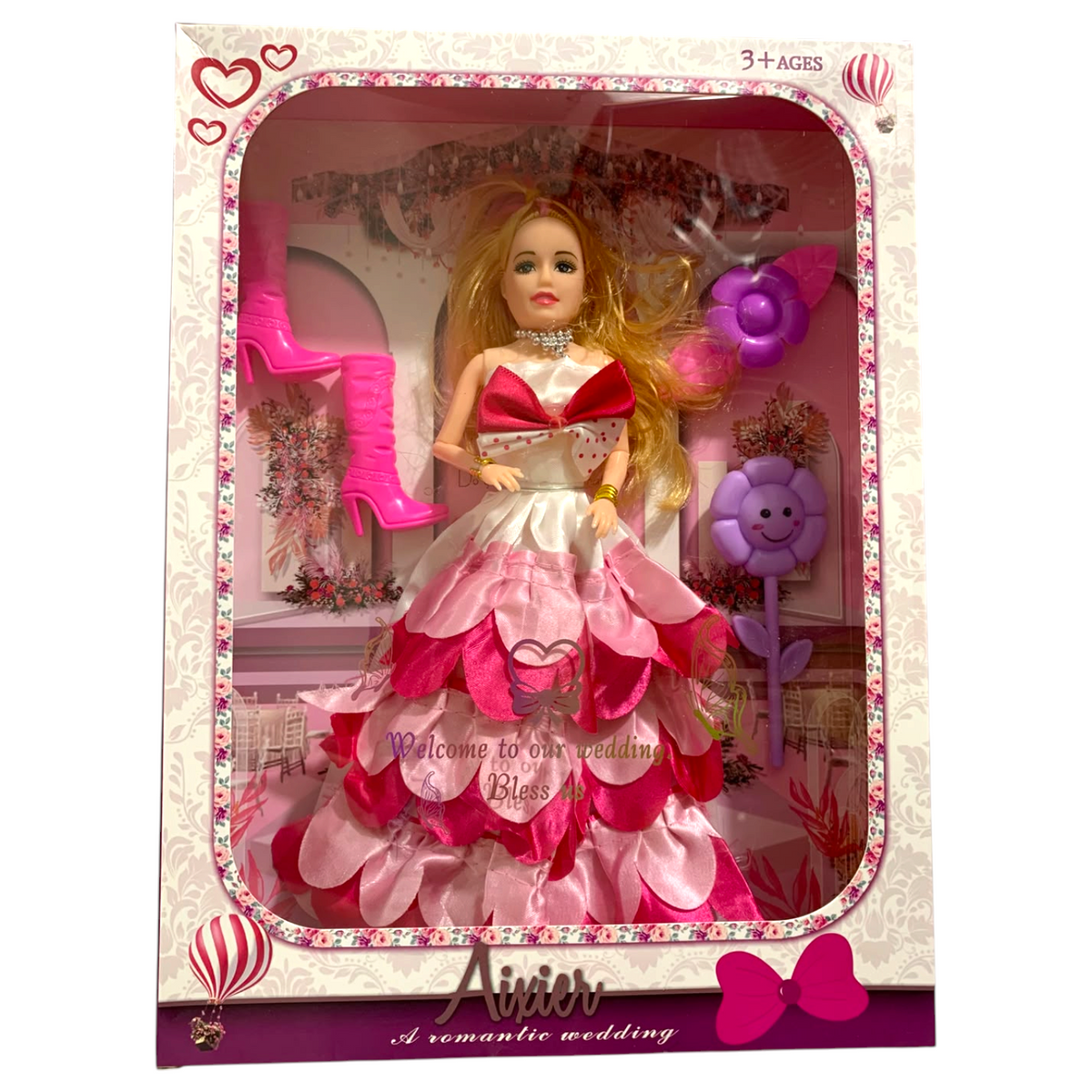 Muñeca Articulada Accesorios Aixier Romantic EN01889 / AX001-W5