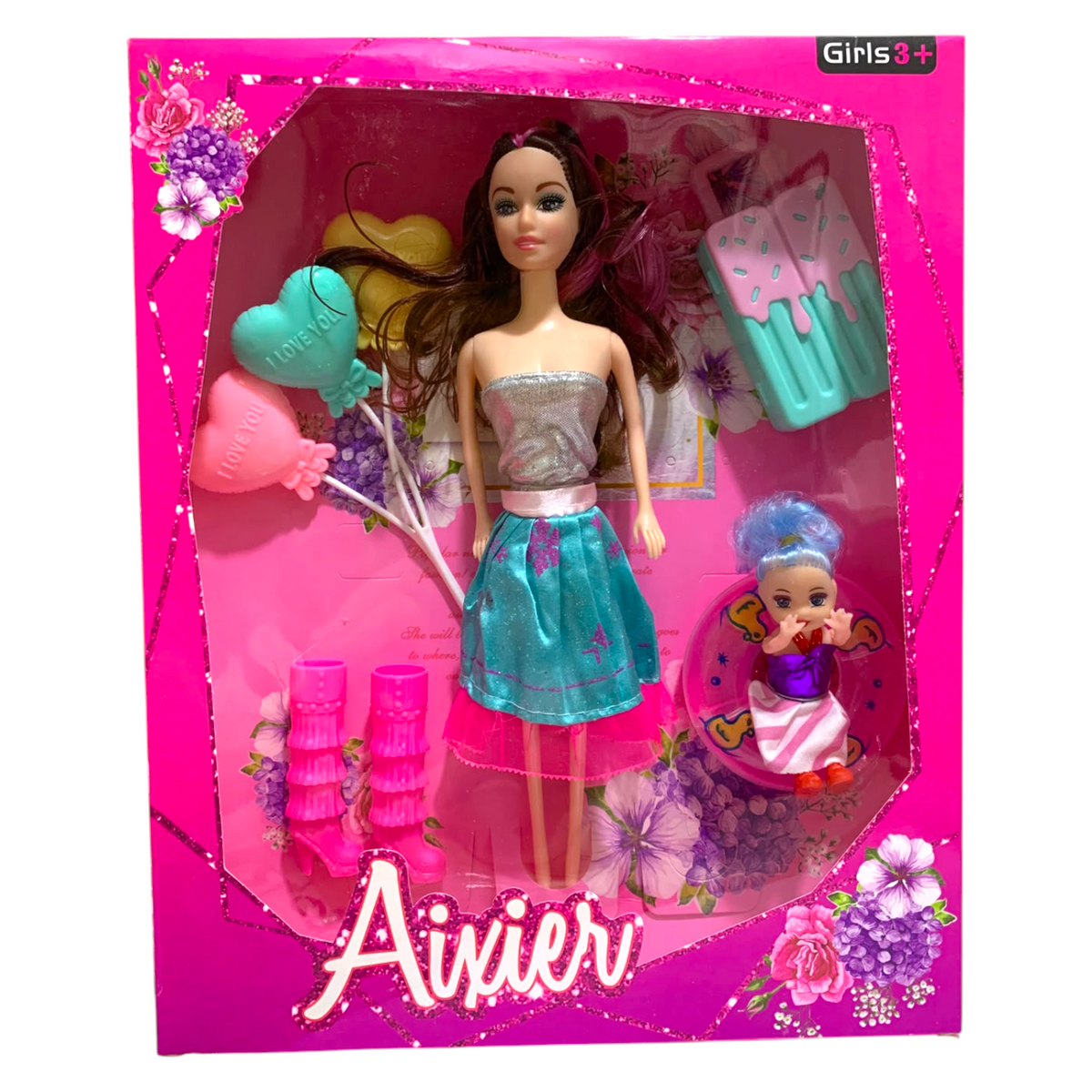 Muñeca + Niña Aixier EN02291 / AX122-2