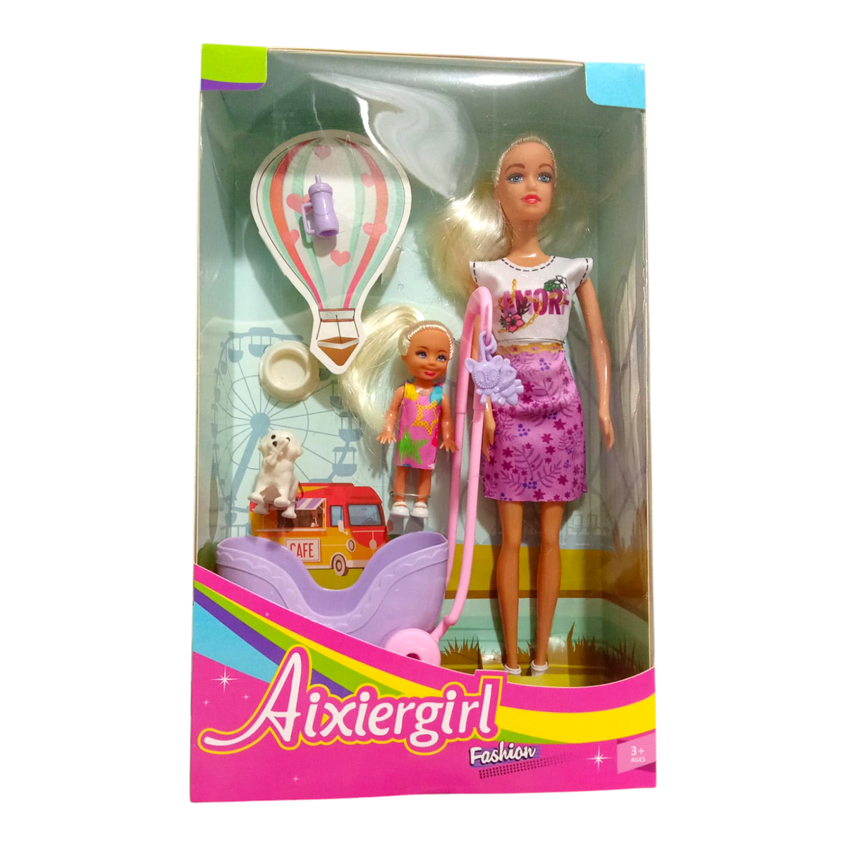 Muñeca + Niña Aixiergirl Fashion  EN02296 / AX818-W1