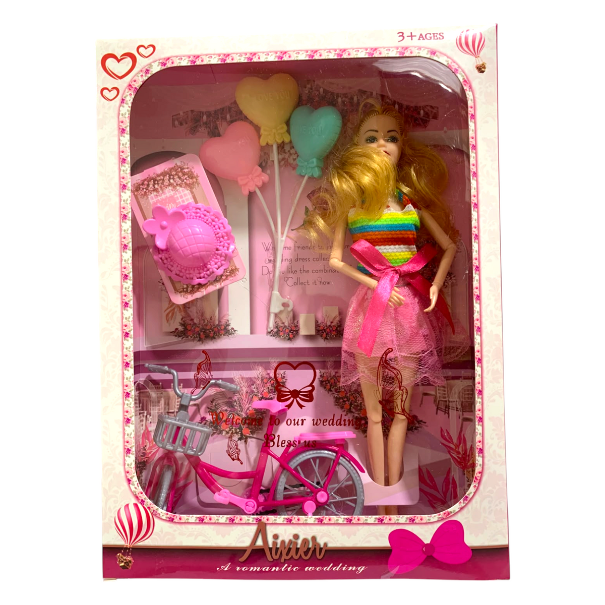 Muñeca Aixier Bicicleta  EN02293/AX001-X1