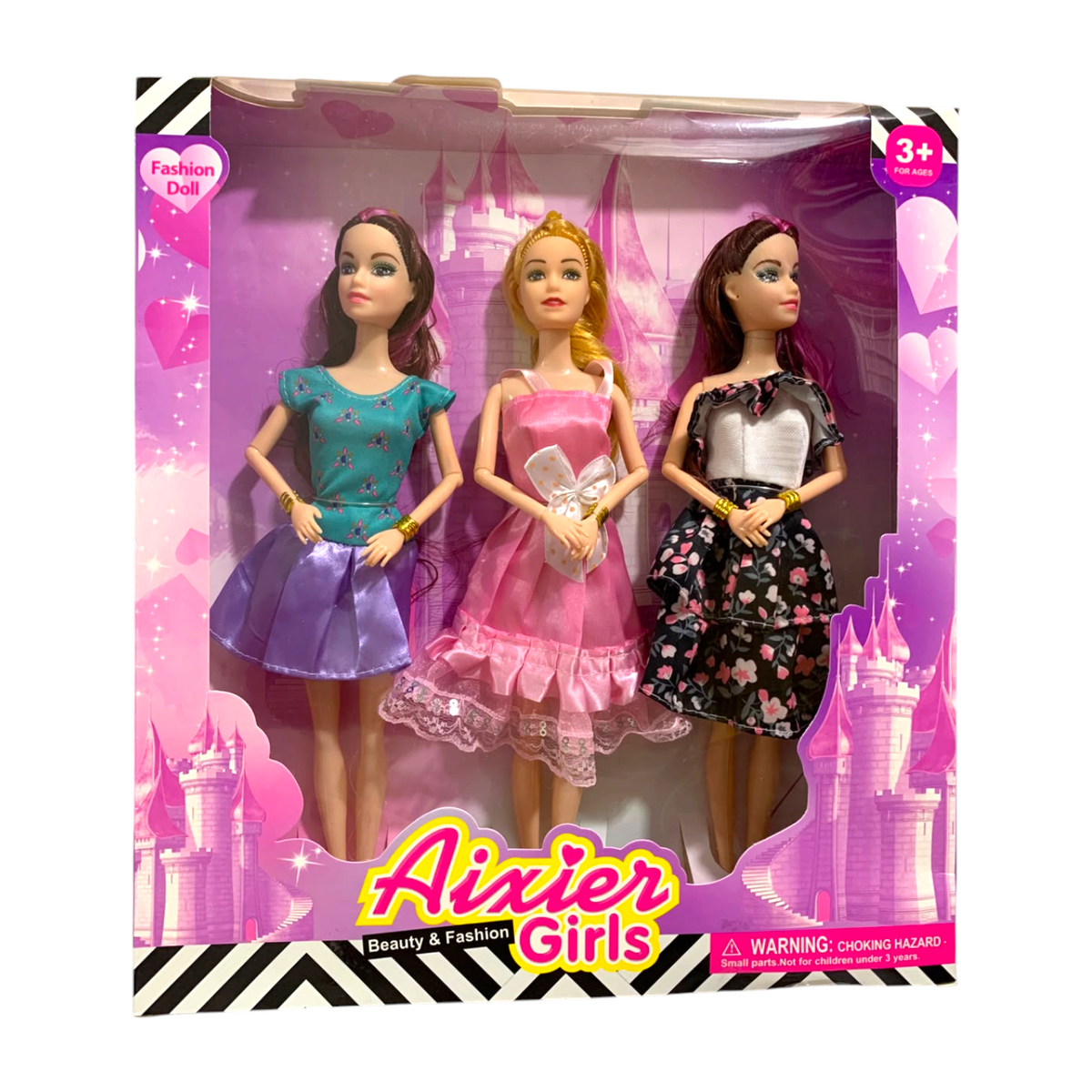 Muñecas X3 Unds  EN02298/AX888A-3