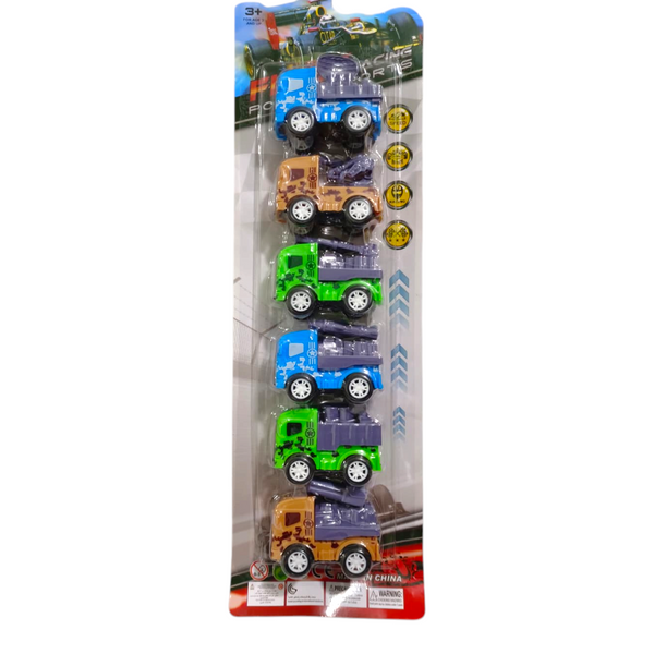 Carros Militares X6 Pcs EN02160 / YD707A7