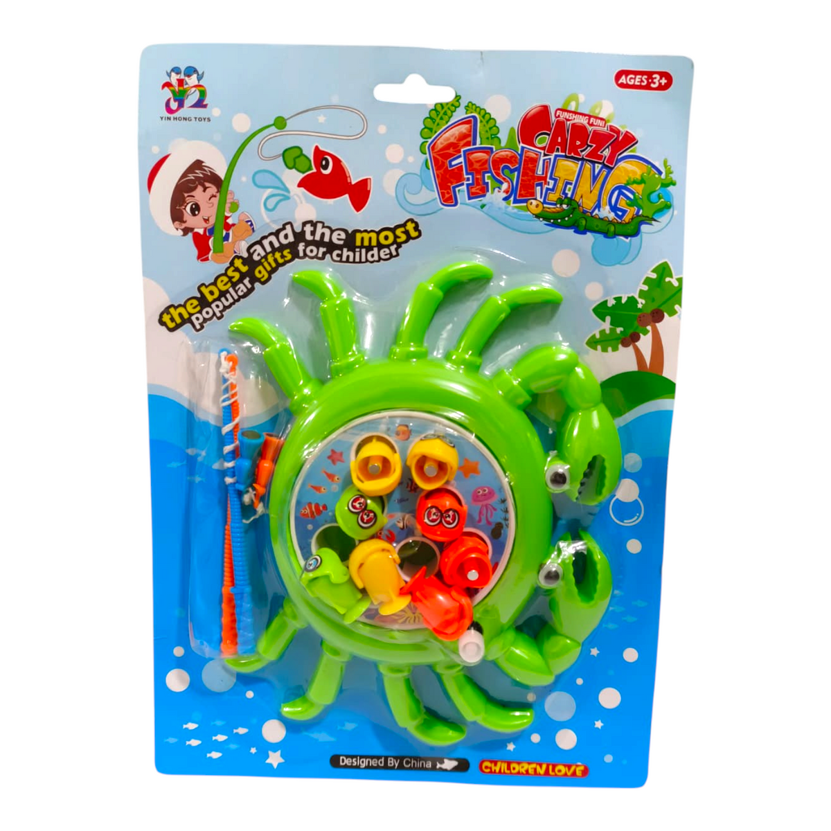 Juego De Pesca Con Iman EN02067 / 1380-3
