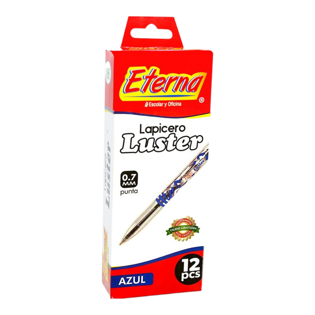 Lapicero Luster Tinta Azul Mina 0.7 mm ET-432