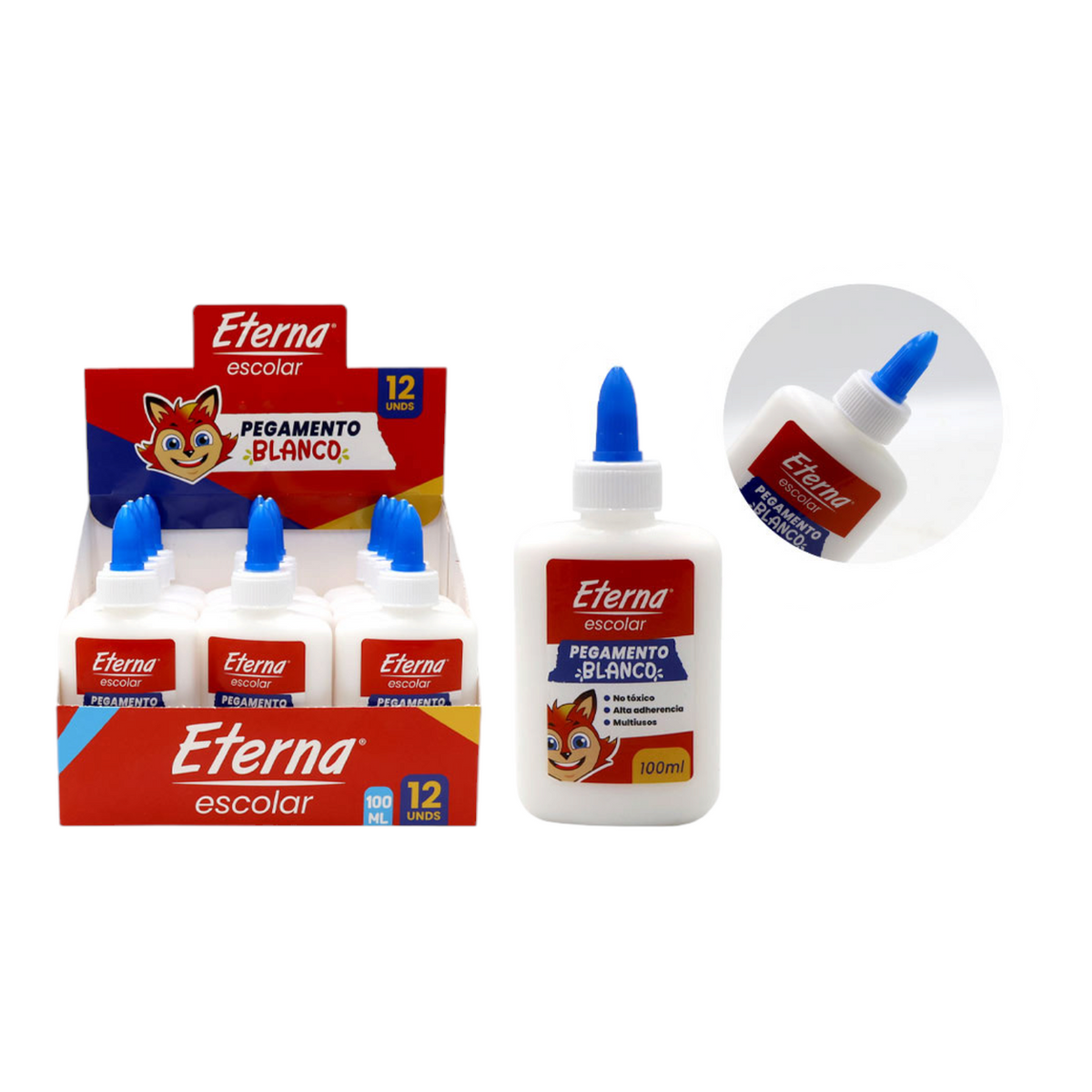 Pegante Blanco 100 Ml Eterna ET-1278