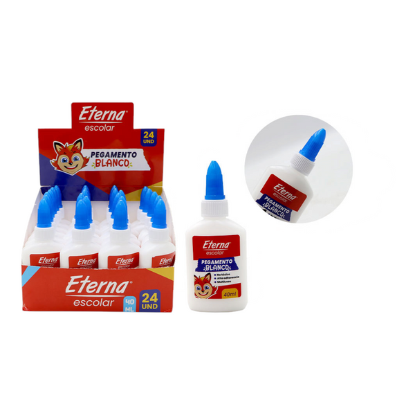Pegante Blanco 40 Ml Eterna ET-1276