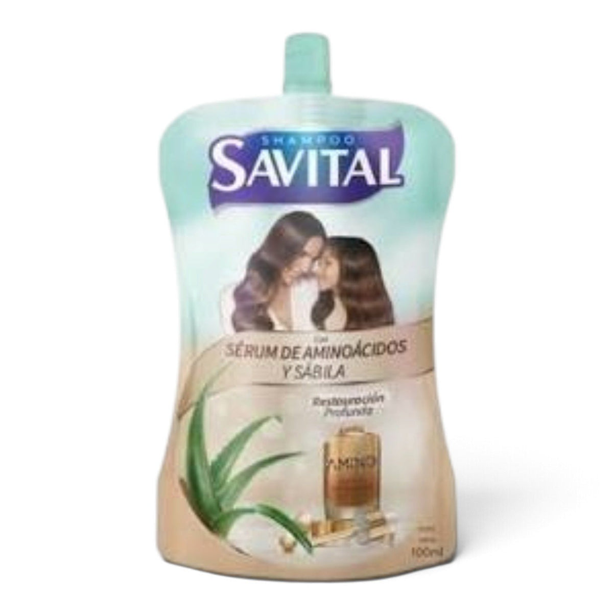 Shampoo Savital Sachet * 100ml Serum Aminoacidos