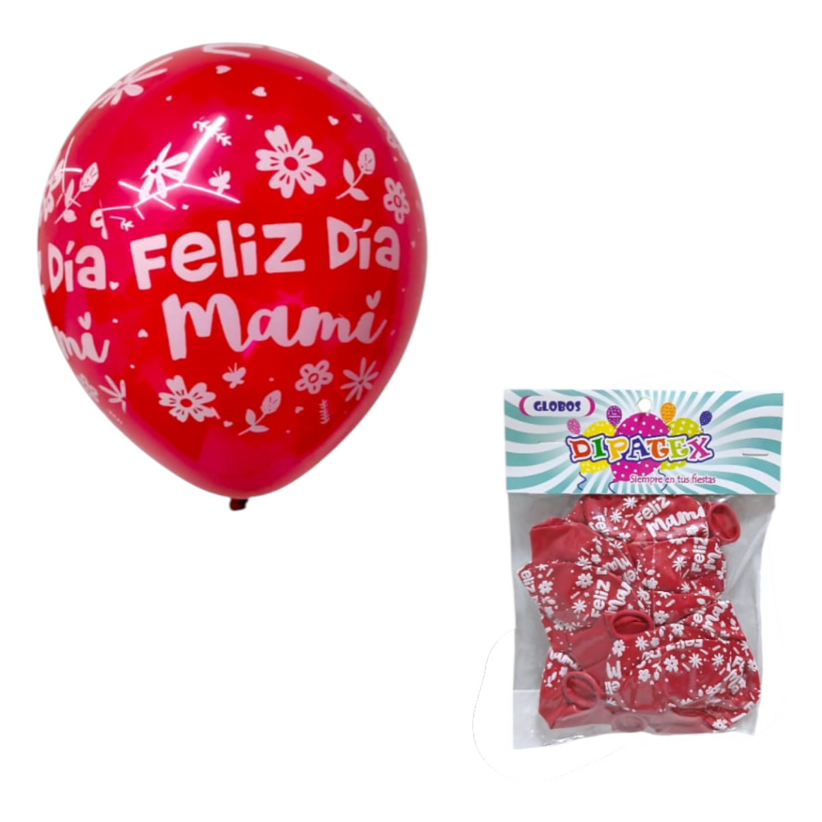 Globo R12 X12 Feliz Día Mamá