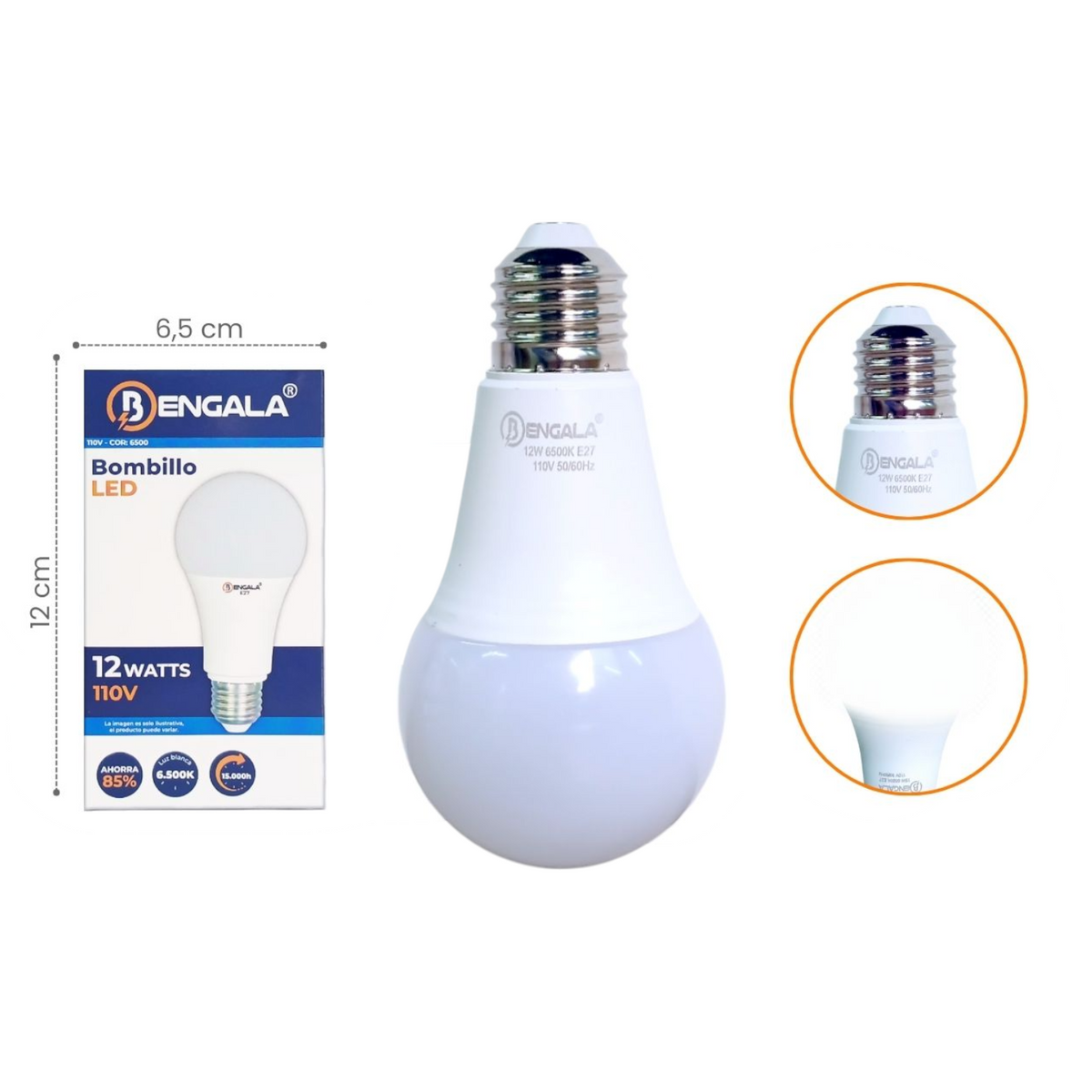 Bombillo Led 12W BG-12WLD