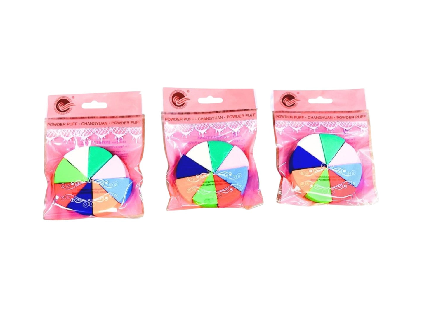 Set Espuma Color Maquillaje X8 Pcs SE-1935 X12 Paquetes