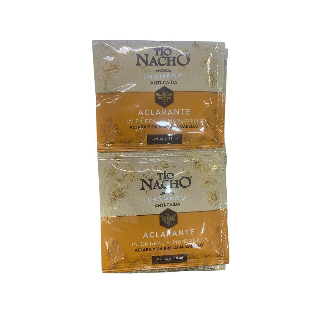 Shampoo Tio Nacho Aclarante Sachet *10 Uds