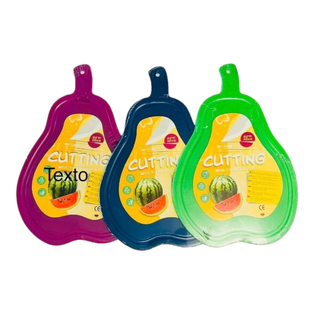 Tabla Picar Forma Pera X6 Unds