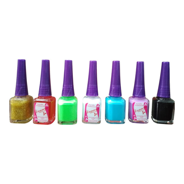 Esmalte Dannys 8 Ml Colores Surtidos X10 Unds