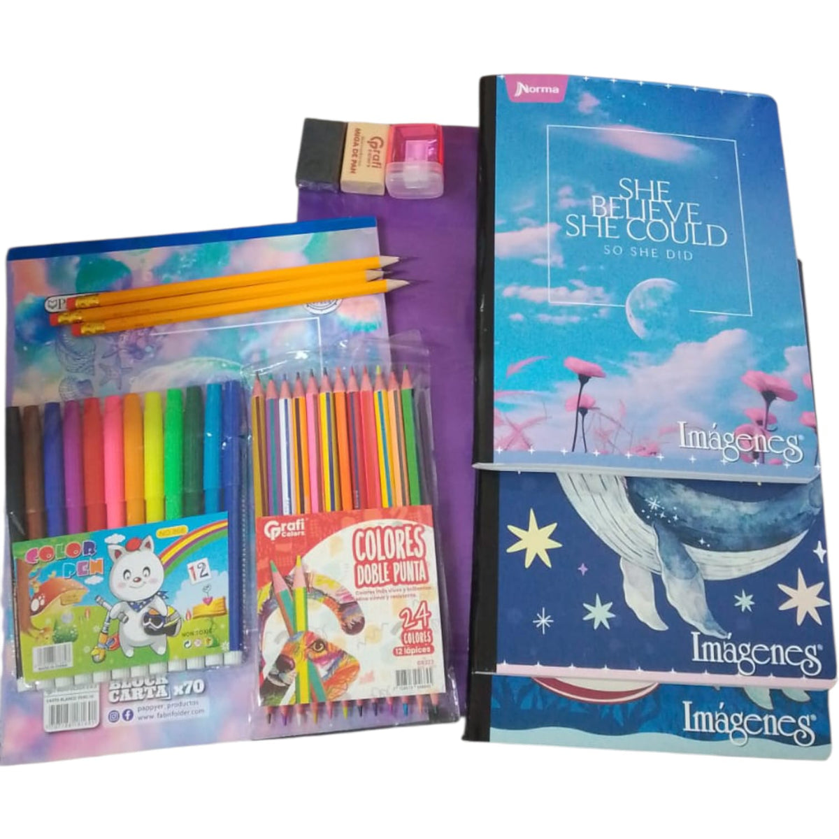 Kit Utiles Escolares Basico