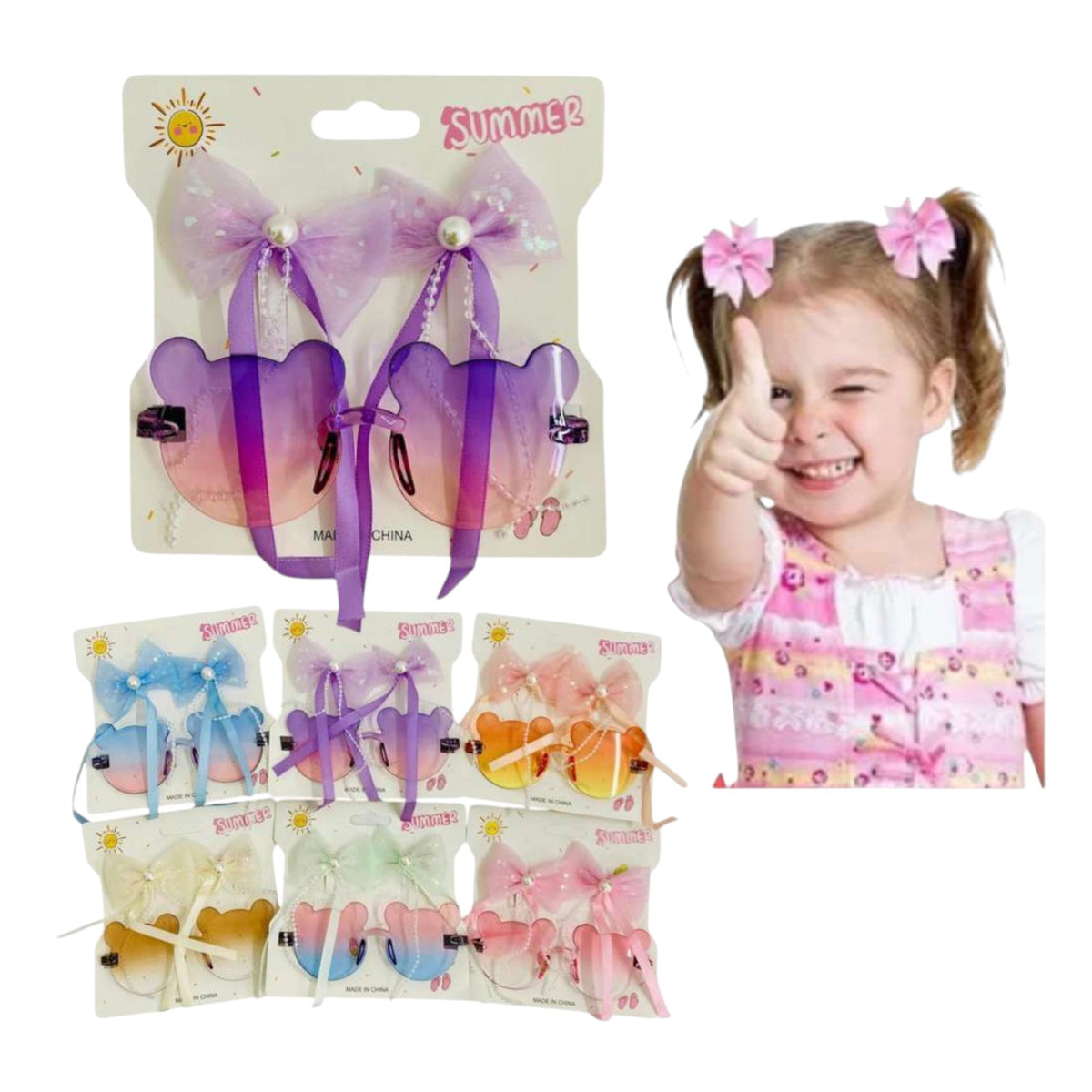 Set Doble Hebilla Y Gafas SK-638