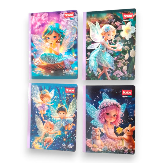 Cuaderno Cosido Cuadriculado Starglow Scribe 50 Hojas