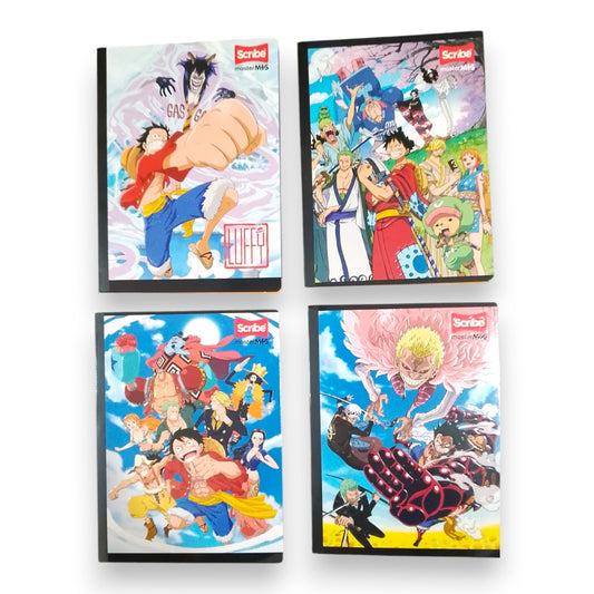 Cuaderno Cosido Doble Linea One Piece Scribe 50 Hojas